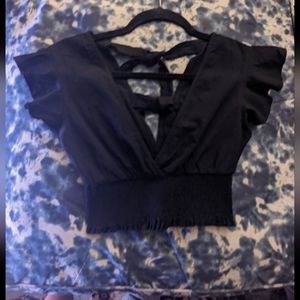 Shein Top with Ties in back